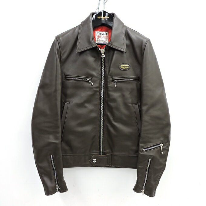 ルイスレザー ドミネーター タイトフィット ラットランドシープ着て雨