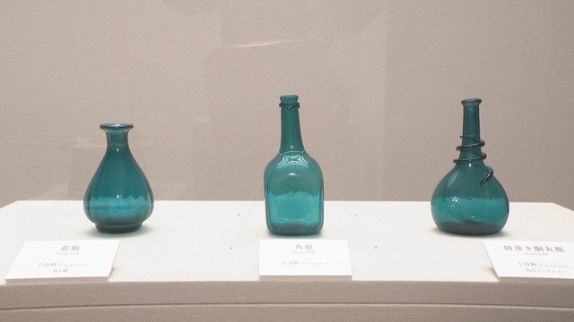 倉敷ガラスの創始者・小谷眞三さんの作品展 温かみのある作品53点を