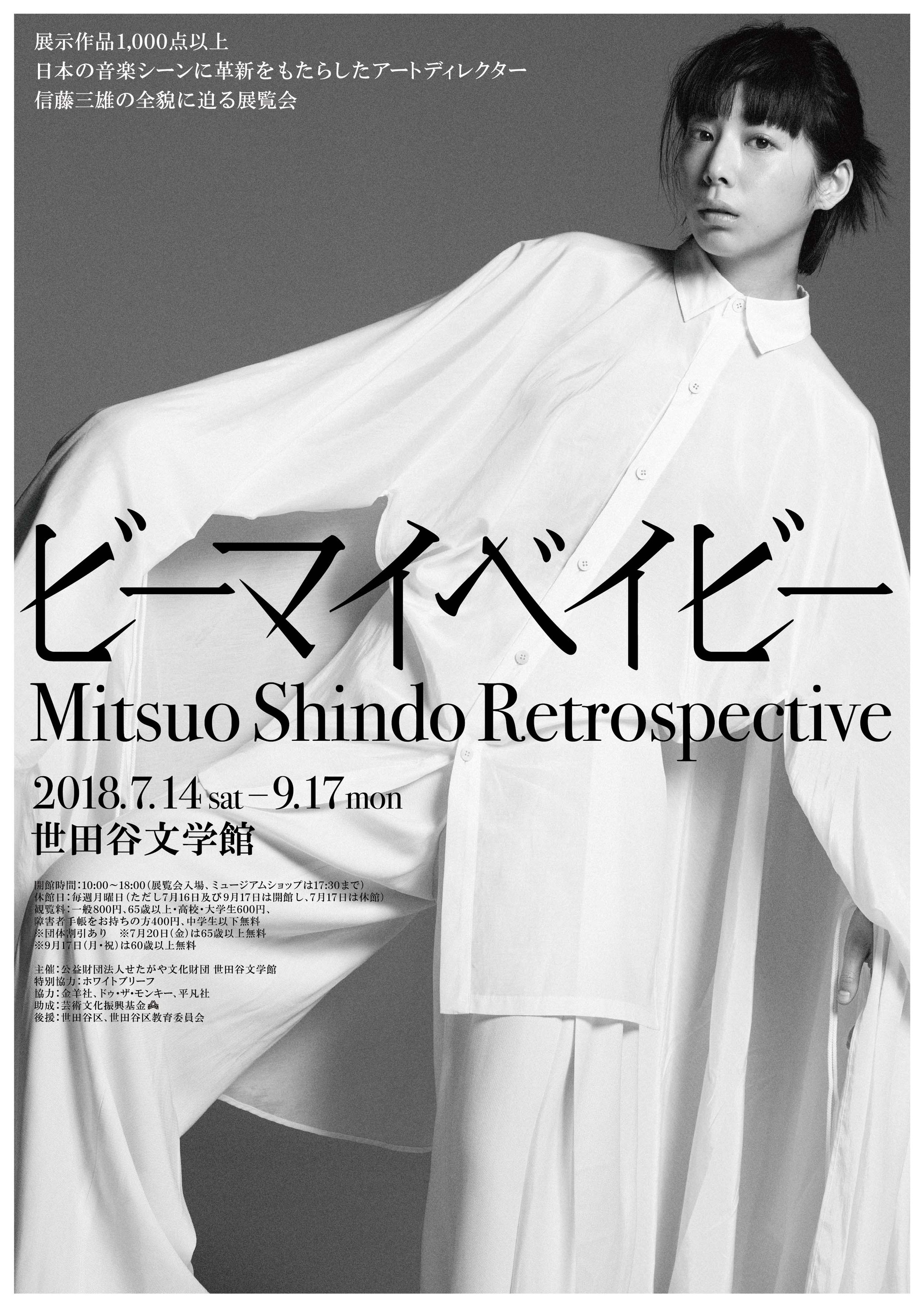 情報がないから妄想に耽った 信藤三雄展「ビーマイベイビー」で高校