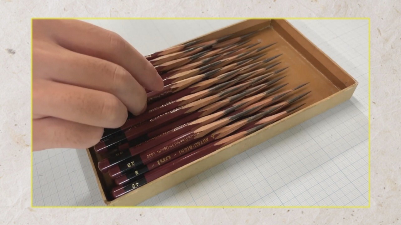 写真かと思いきや…実は「鉛筆画」 繊細なタッチで描かれた絵がSNSなど