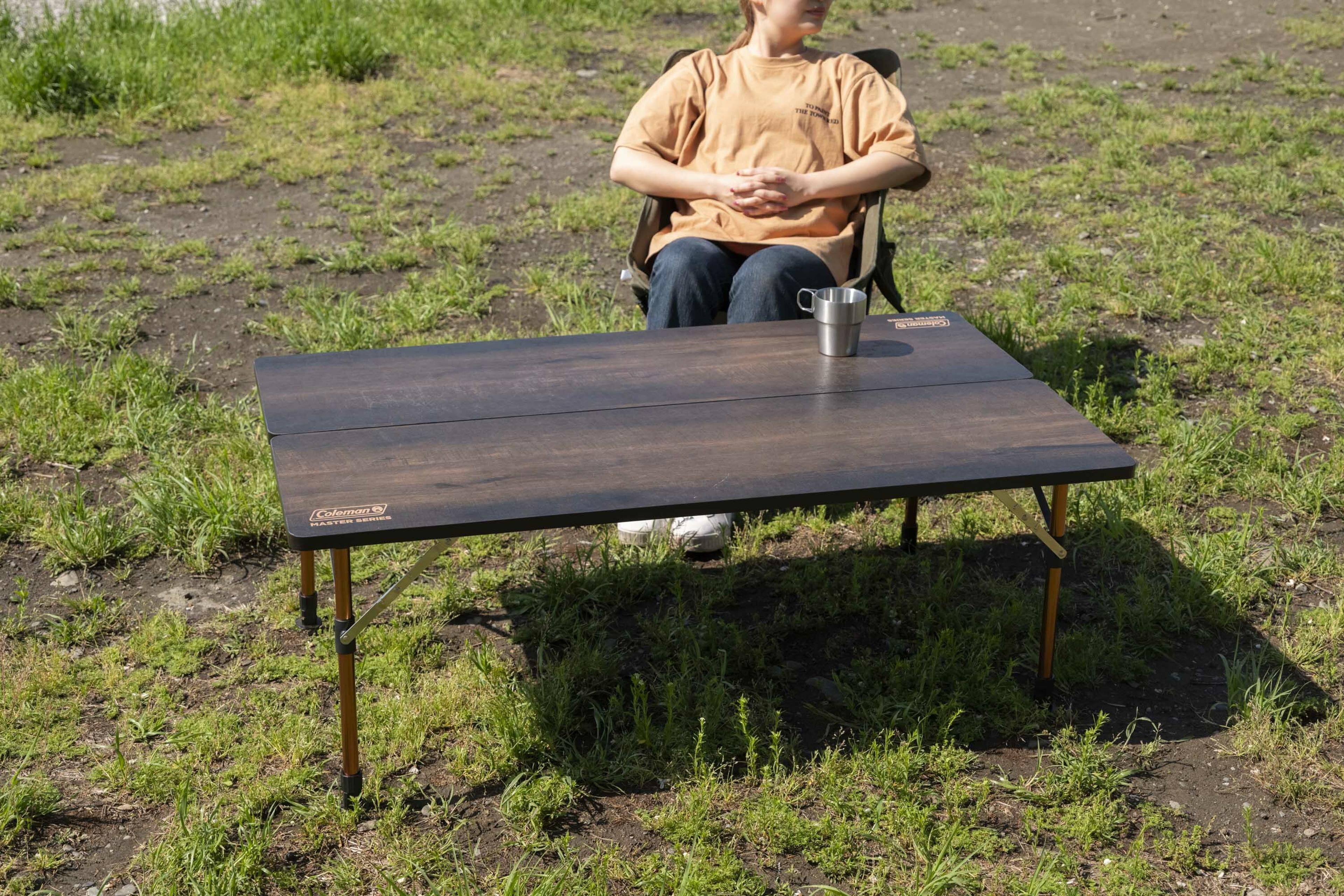 お取引可能】コールマンMASTER SERIES バタフライテーブル90