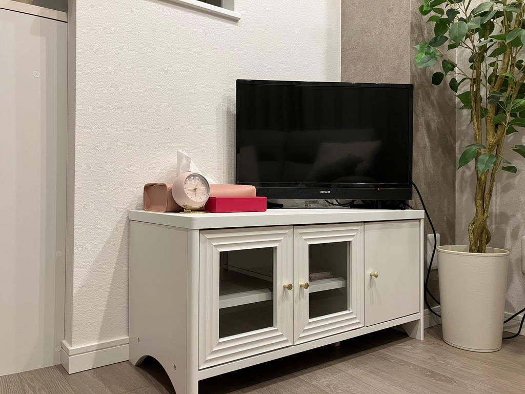 ニトリ テレビ台 ローボード リズバレー SLM90 WH ローボード