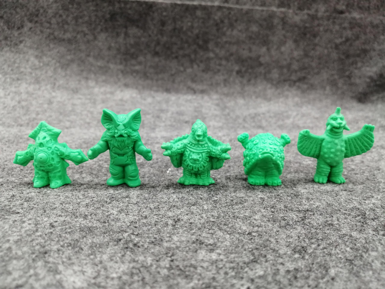 ヤークスン ブルメタ 9体 】ウルトラ怪獣 消しゴム 特撮 当時もの