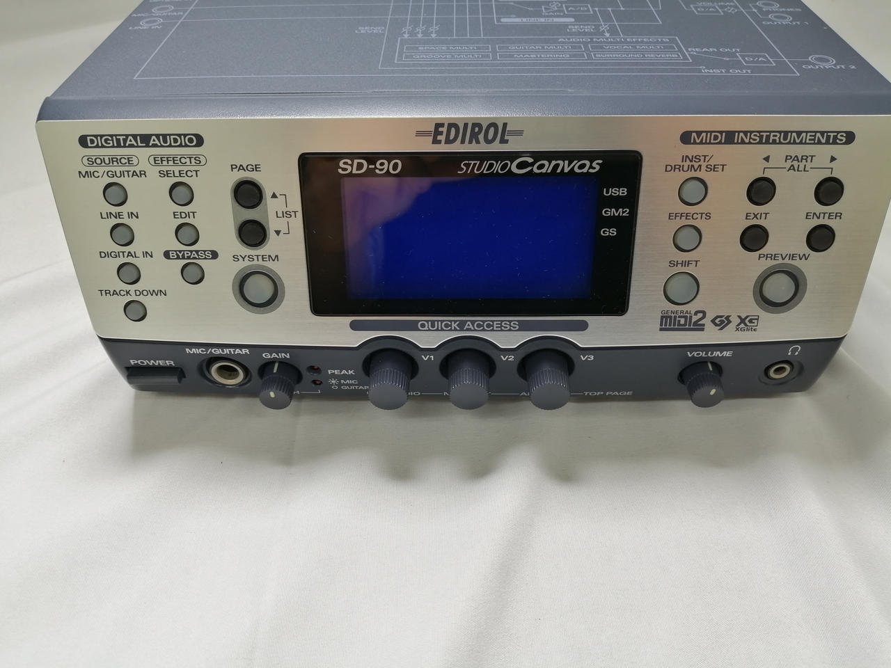 Roland EDIROL STUDIO Canvas SD-90 Roland EDIROL SD-90 Studio