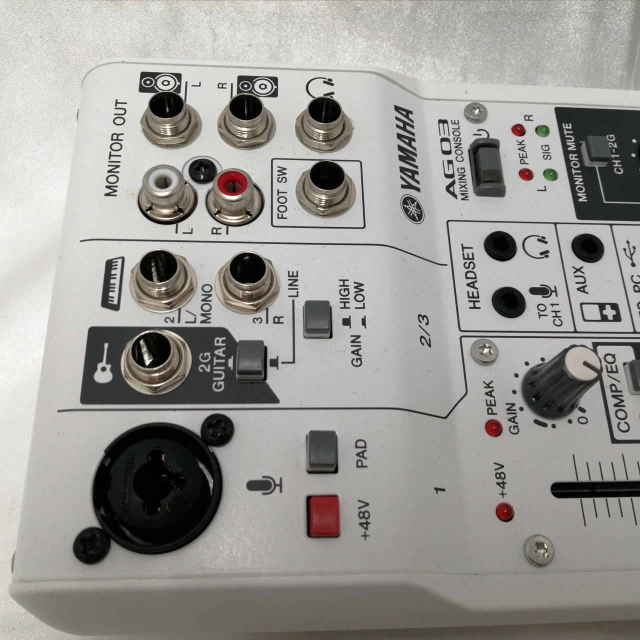 新品 未使用 YAMAHA ミキシングコンソール AG03