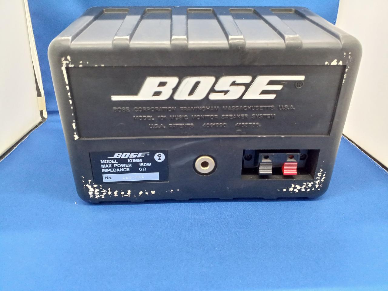 BOSE ボーズ ブラック スピーカー 101MM 2個セット 音響機器 BOSE