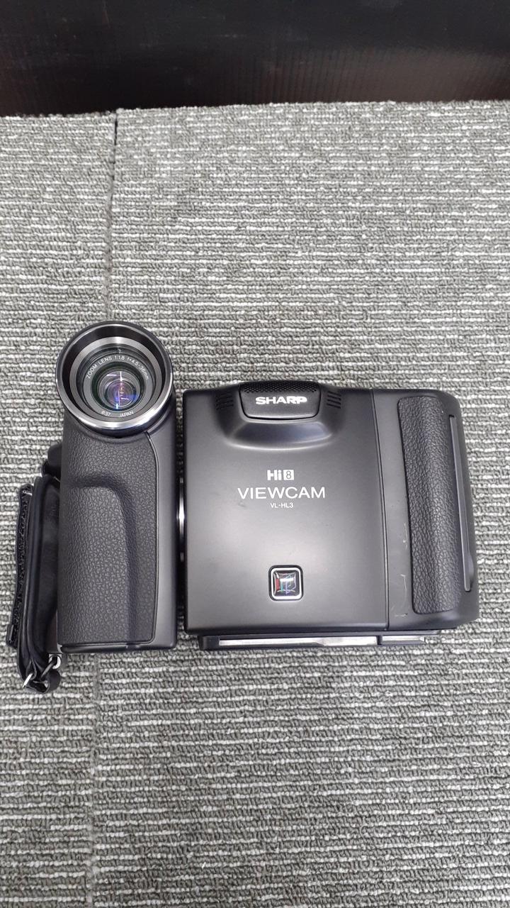 動作品】VL-HL3 シャープ Hi8mmビデオカメラ 8mm 220 動作OK】Hi8