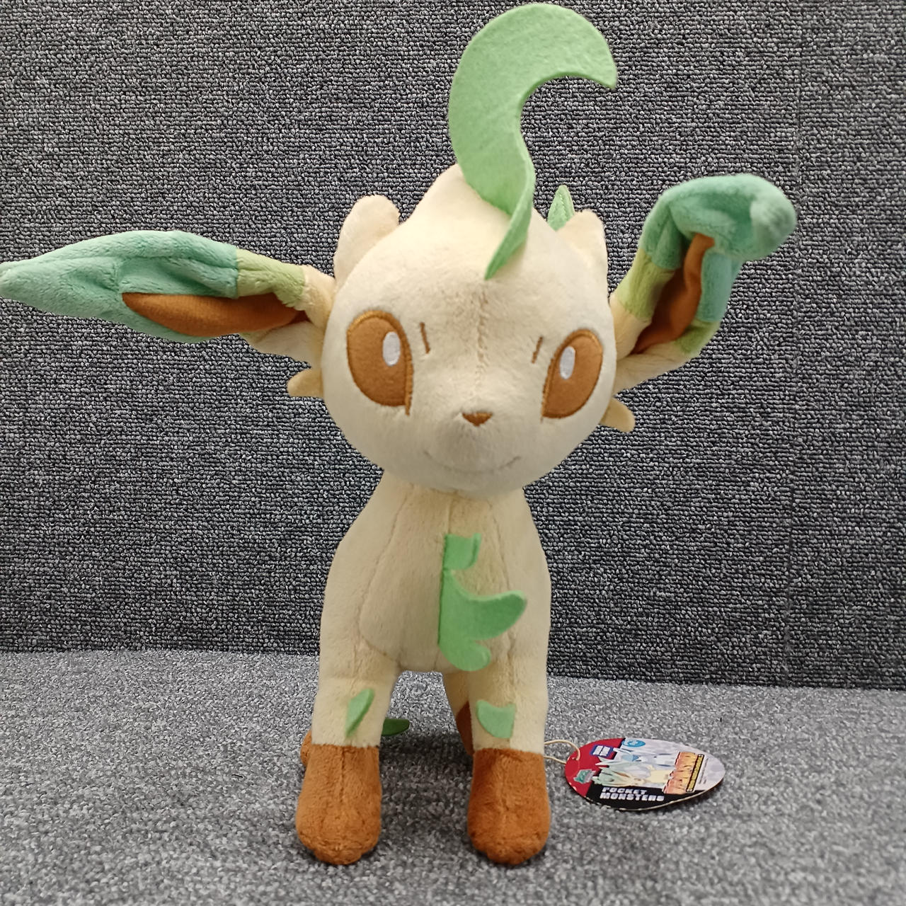 タカラトミー(TAKARA TOMY)|ポケモンぬいぐるみDP リーフィア|【ハード