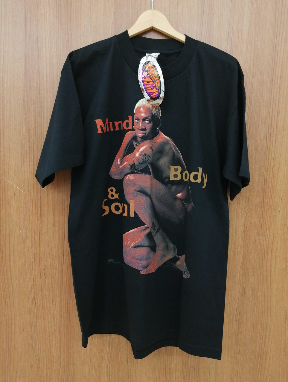 BLUE HAIR|デニス・ロッドマン 90s NBA Rodman Tシャツ|【ハードオフ