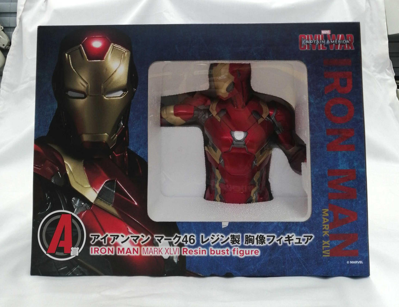 アイアンマン 大型スタチュー 全高36cm バスト/胸像 アイアンマン 大型