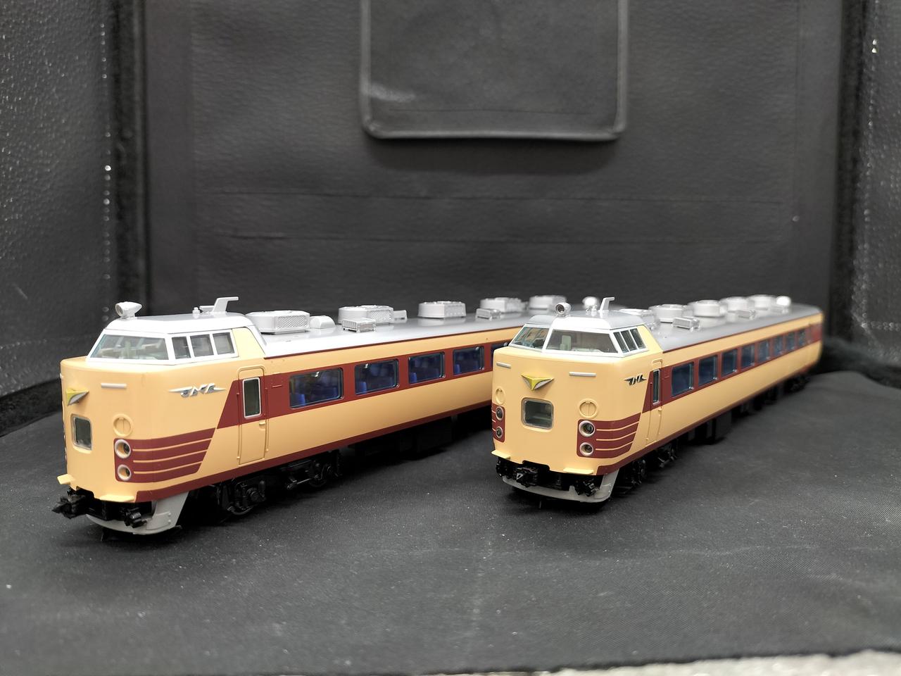 HOゲージ 485系電車 4両セット 良品 HOゲージ 485系特急電車 4