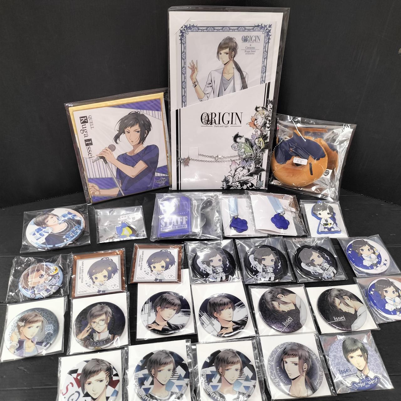 ツキプロ QUELL 柊羽 壱流 壱星 缶バッジ アクキー ラバスト ツキプロ