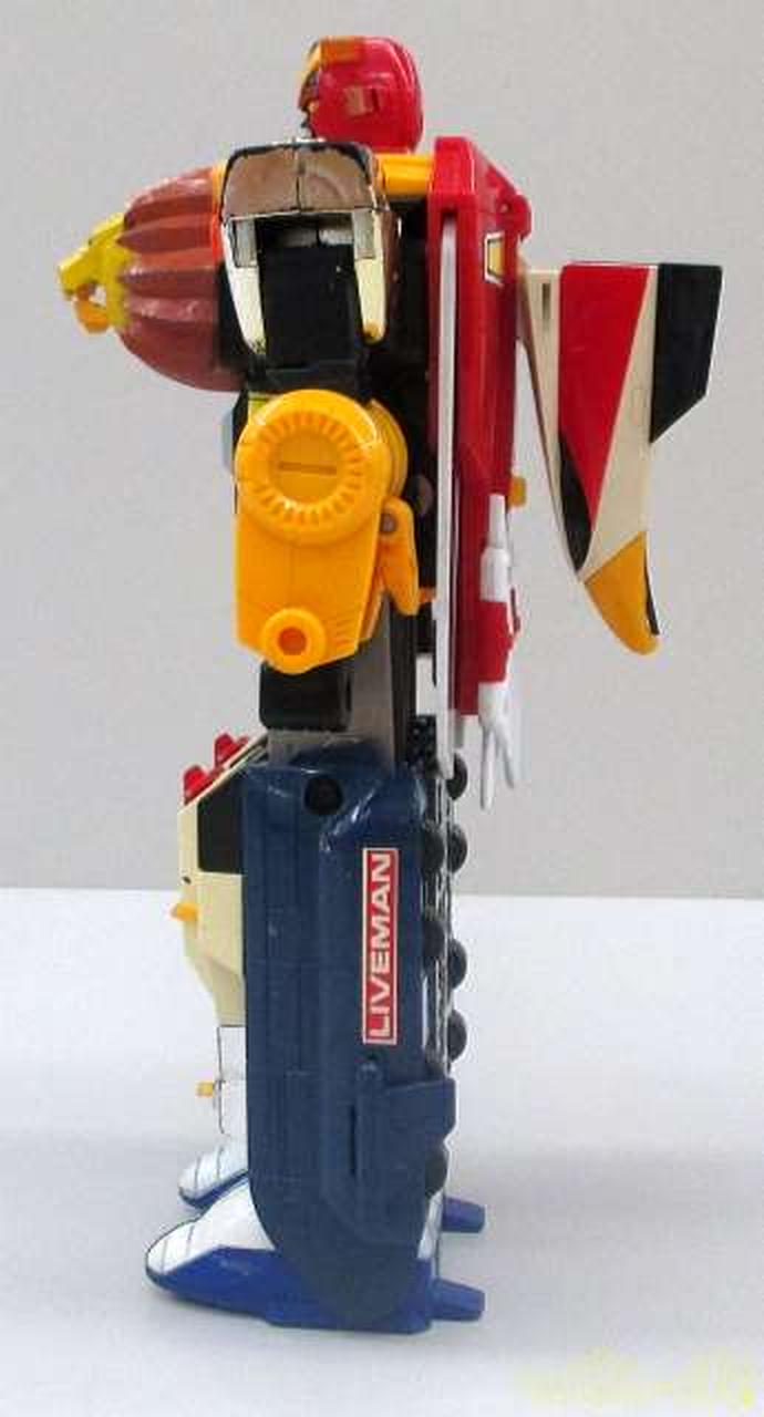 DX 超獣合体ライブロボ 超合金 バンダイ 超獣戦隊ライブマン 当時物 DX