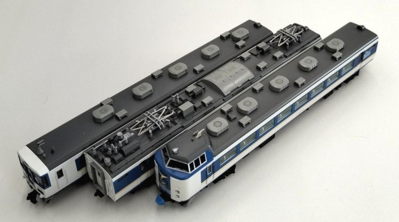 TOMIX 485系 しらさき色（ジャンク品） TOMIX 485系 しらさき色