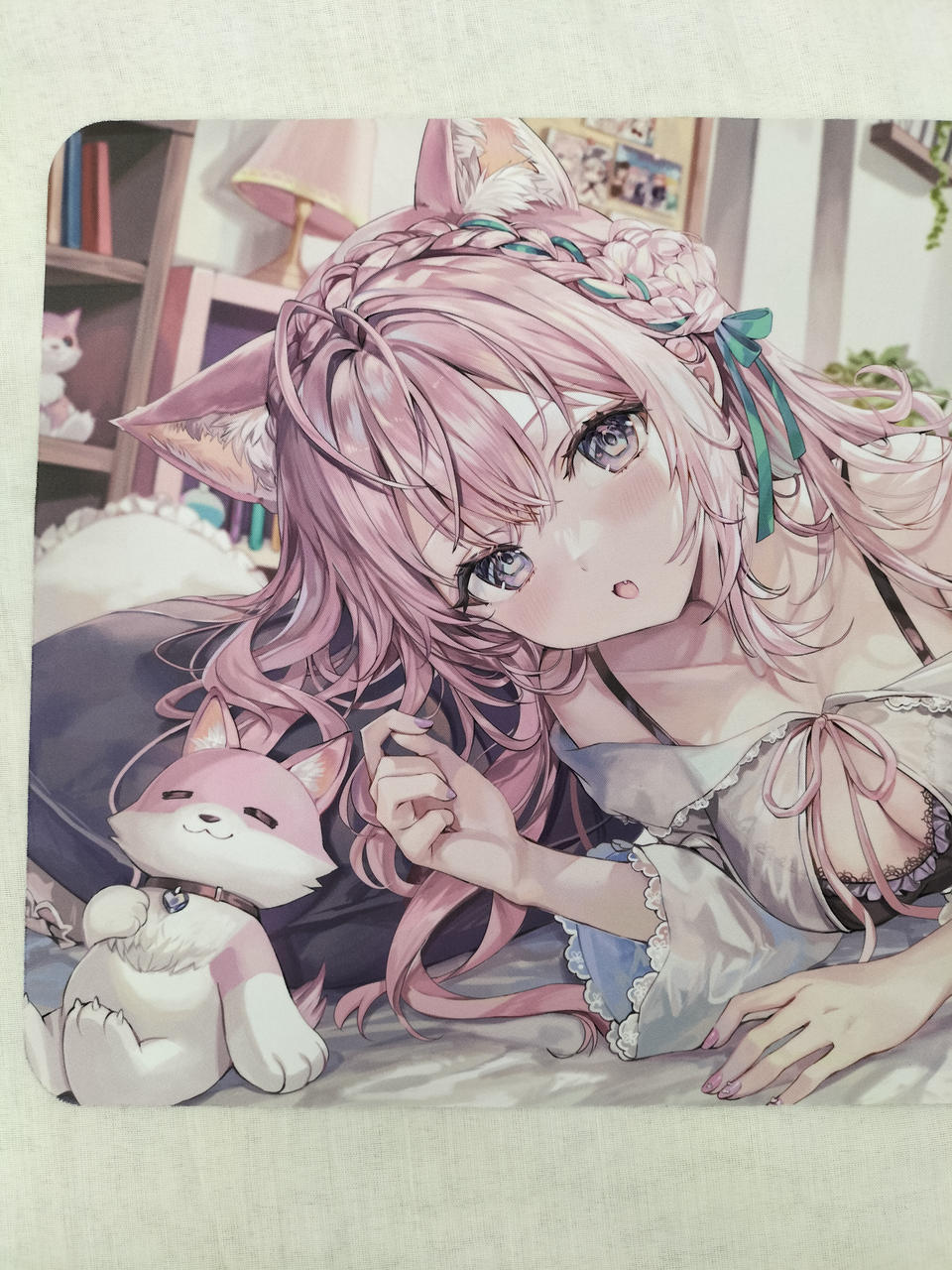 C102 さしみねこ屋 ホロライブ 博衣こより ラバーマット プレイマット