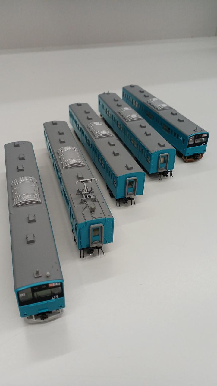 KATO|201系 京葉線色シングルアームパンタグラフ10両セット|【ハード