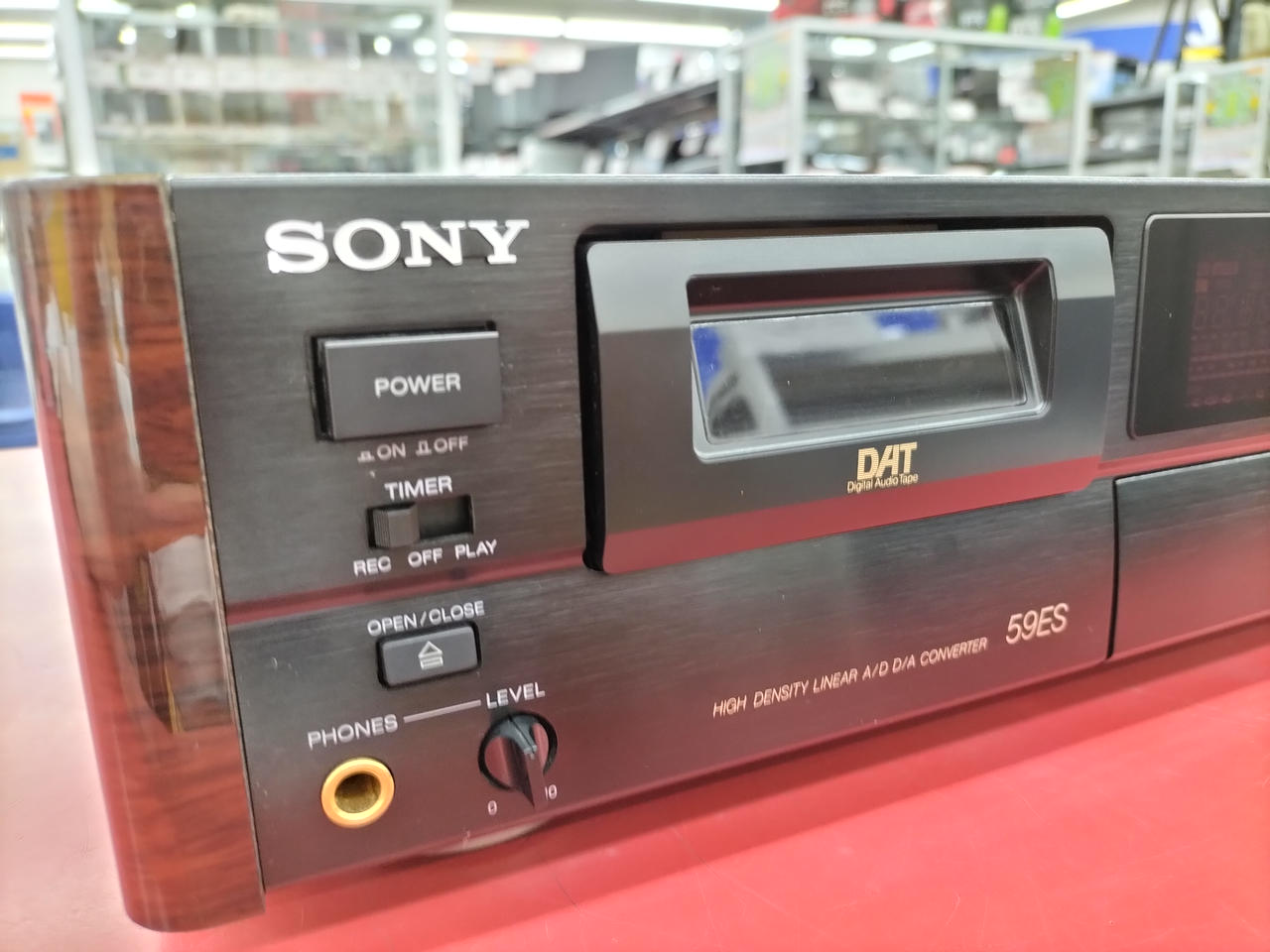 DAT SONY デジタルオーディオテープデッキ DTC-59ES ジャンク