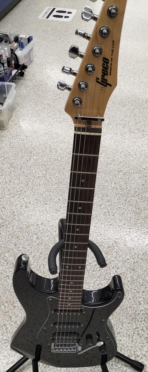 Greco ⭐️Spirits Of The Live 黒 塗装ヒビでジャンク オンライン