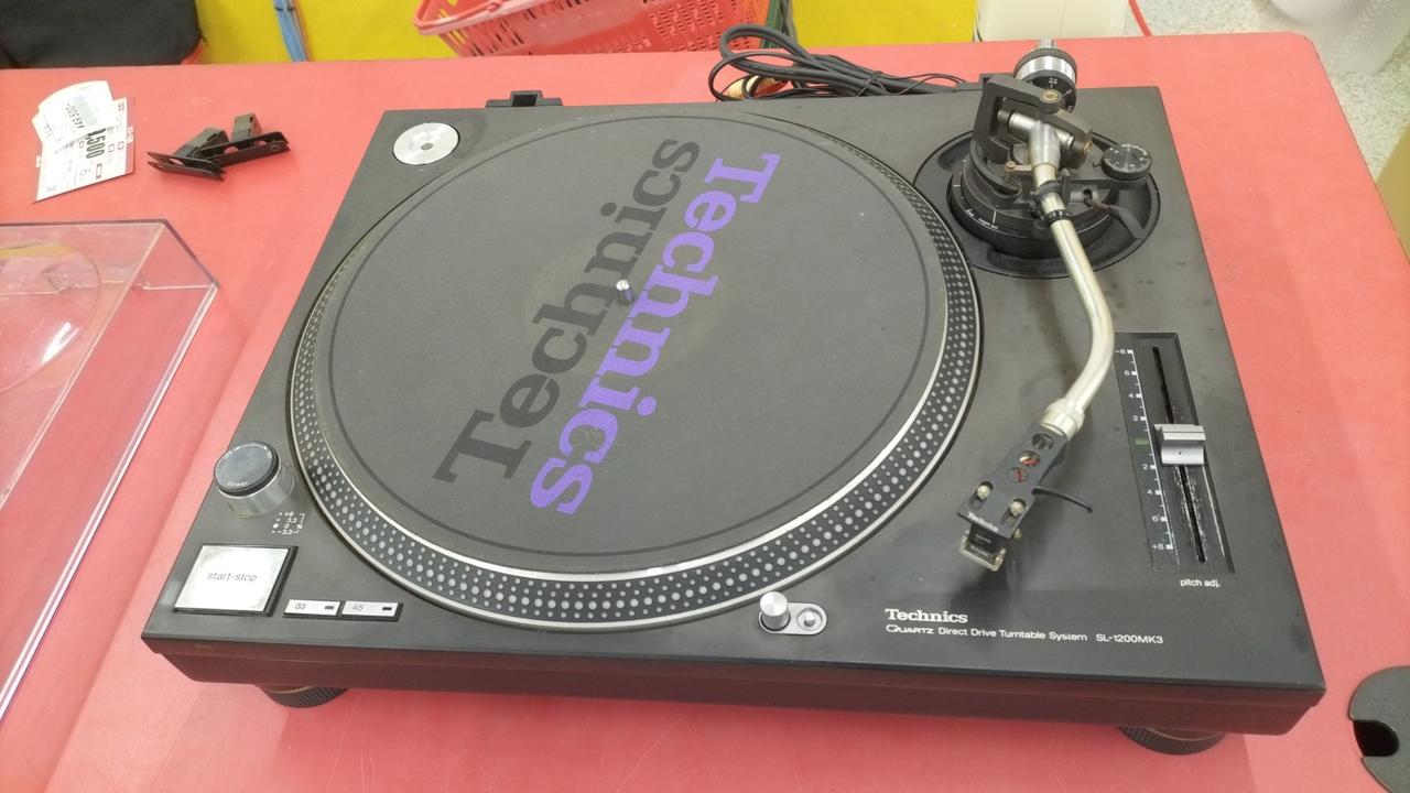 初期 Technics SL-1200 MK2 ターンテーブル フルレストア品 初期