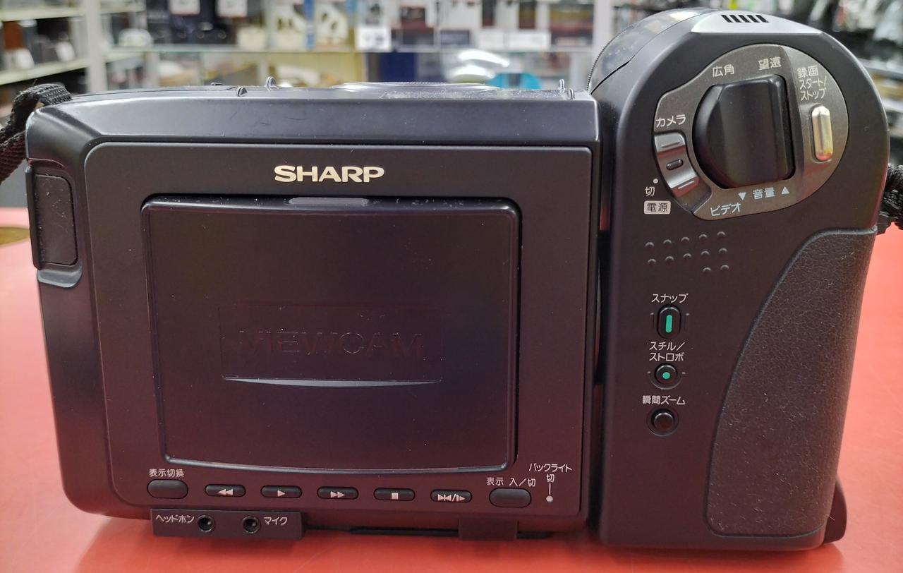 SHARP Hi8VIEWCAM VL-HL100液晶8ミリビデオカメラ SHARP Hi8VIEWCAM VL