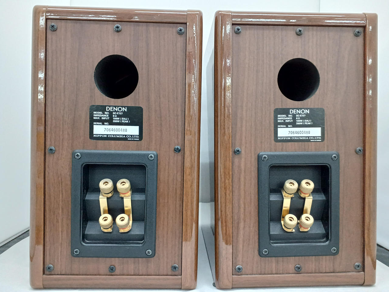 denon.sce 727r スピーカー 2台セット ベンちゃん DENON デノン