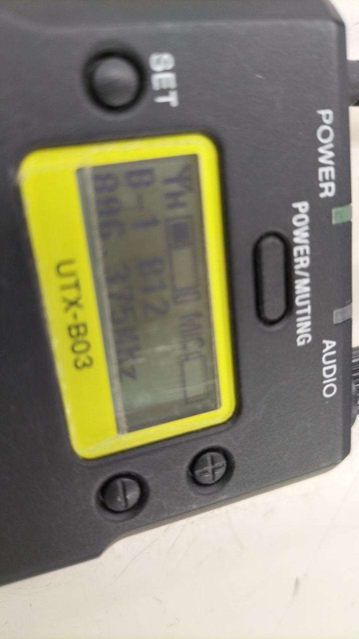 SONY ワイヤレスピンマイク UTX-B03 URX-P03 SONYソニー ワイヤレス