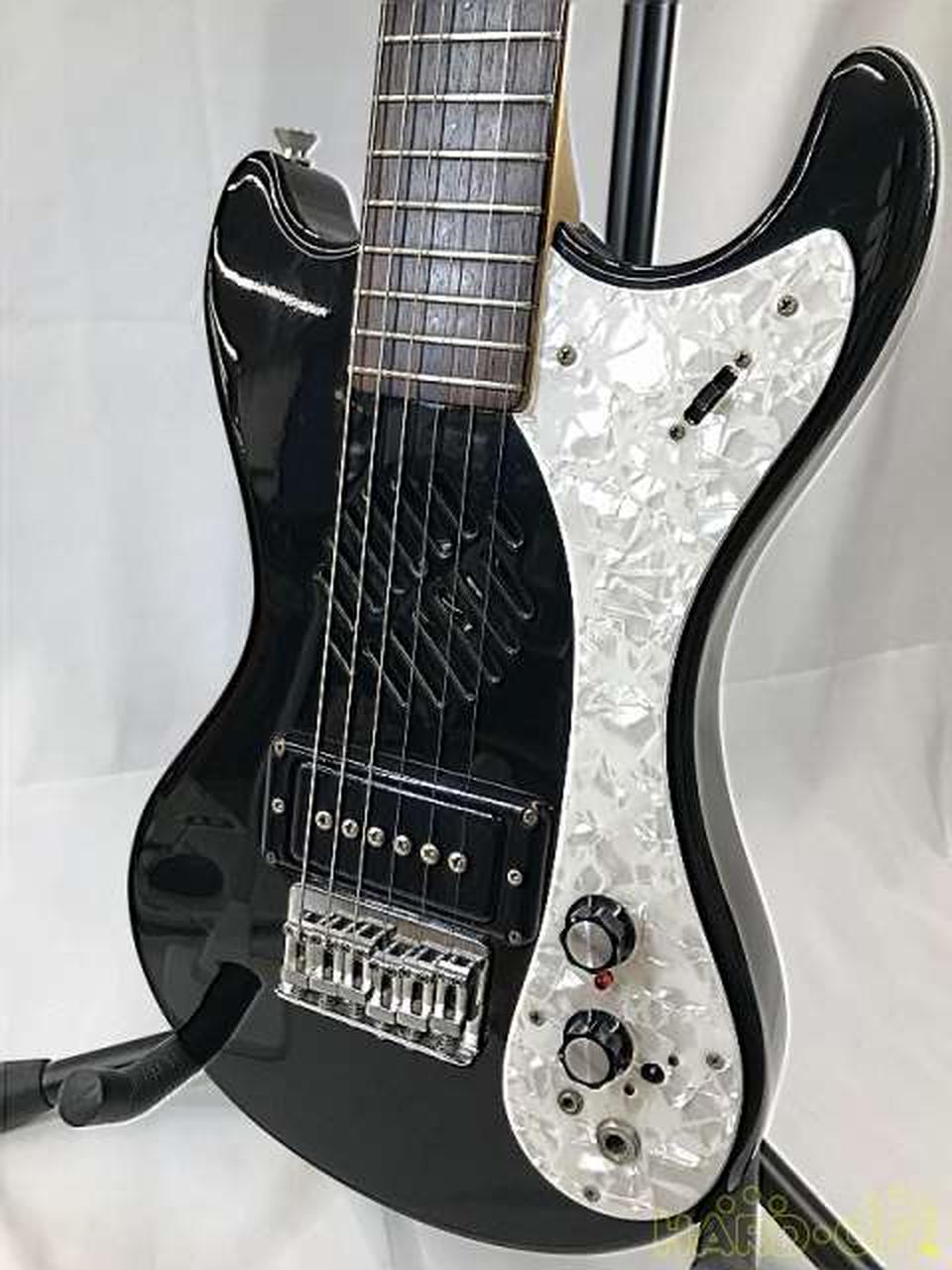 マリンライダー エレキギター サンバースト 動作OK アンプ内蔵ギター