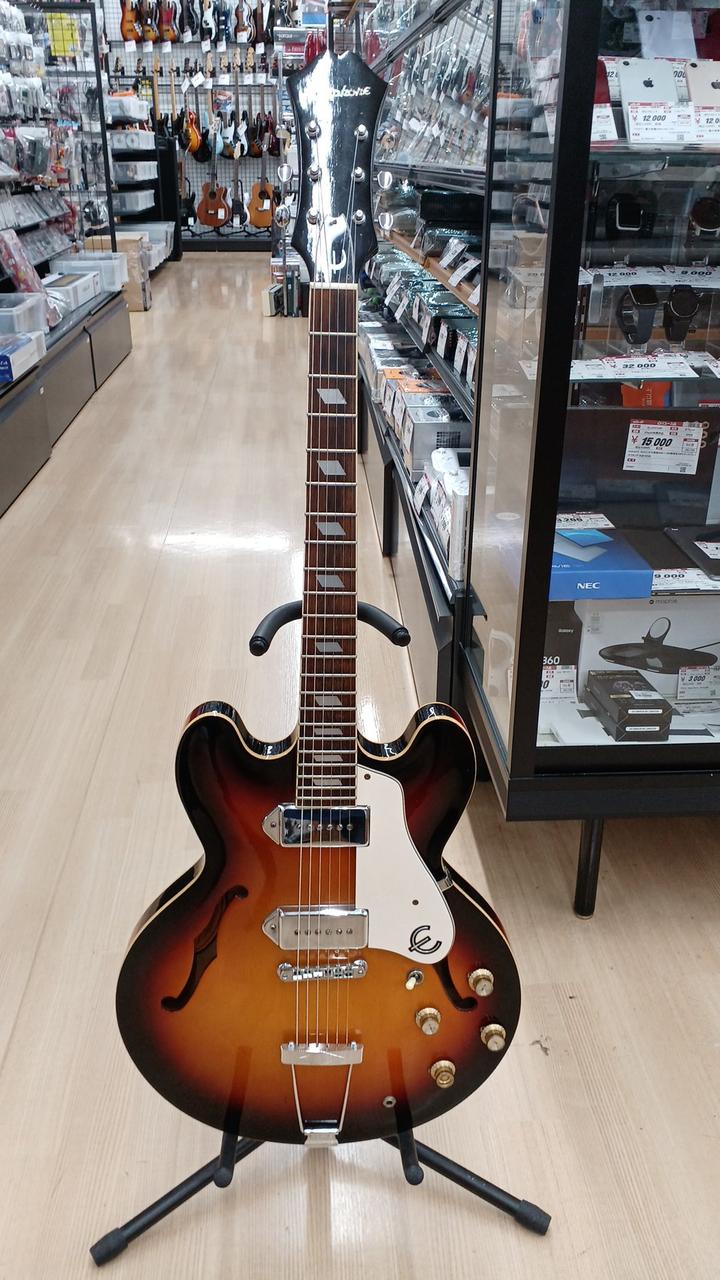 エピフォンカジノ 売れ筋 美品 韓国ピアレス工場製 epiphone casino