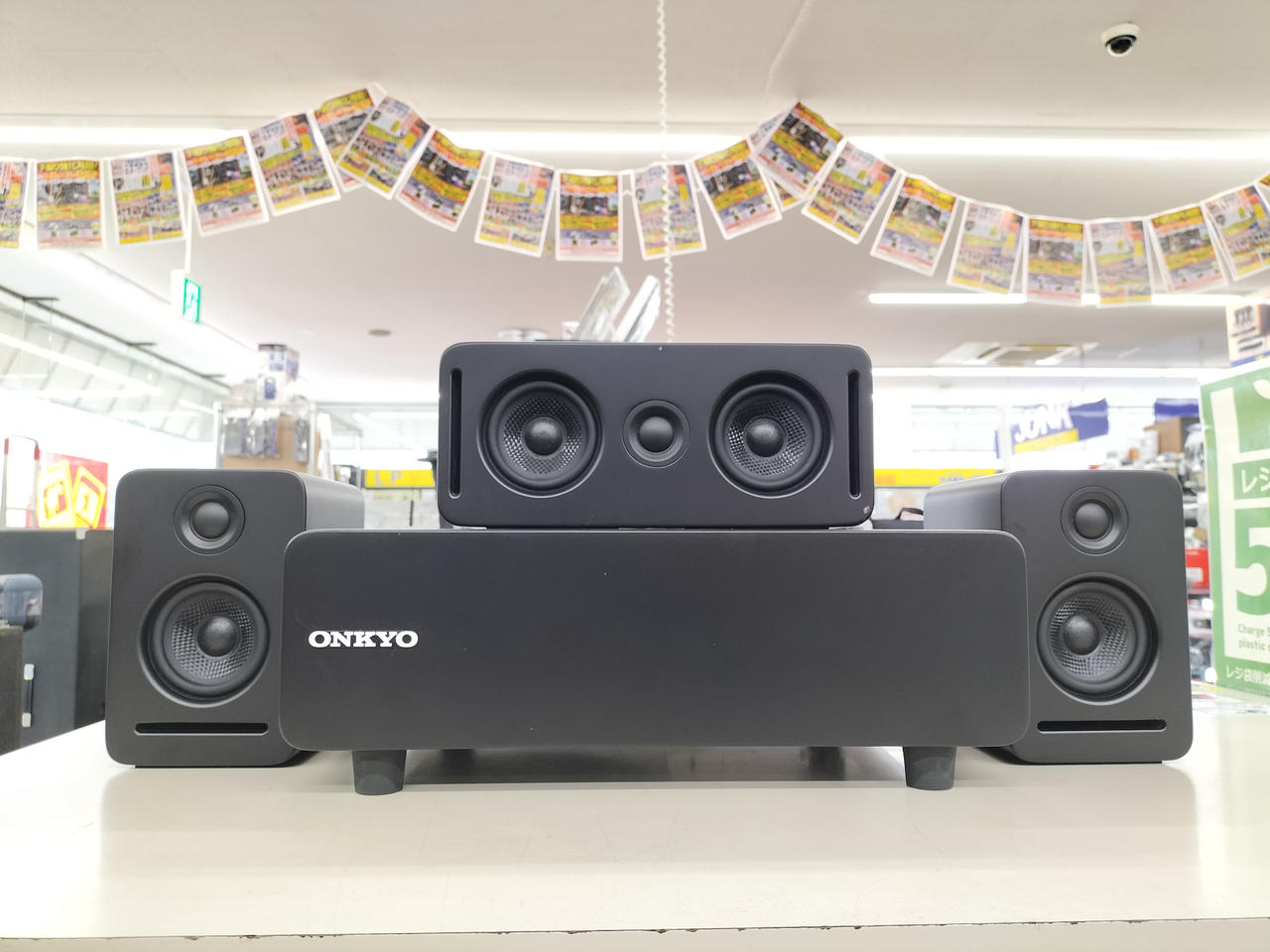 ONKYO SOUND SPHERE サテライトスピーカー(FL FR) SOUND SPHERE ONKYO