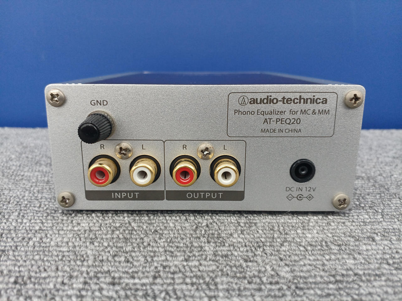 audio-technica フォノイコライザー AT-PEQ20 MC対応 Amazon