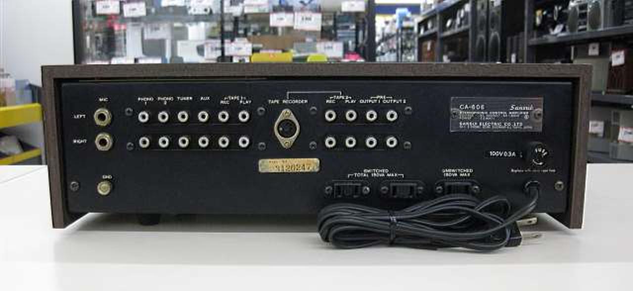 Sansui CA-606 ステレオコントロールアンプ 山水 Sansui CA-606