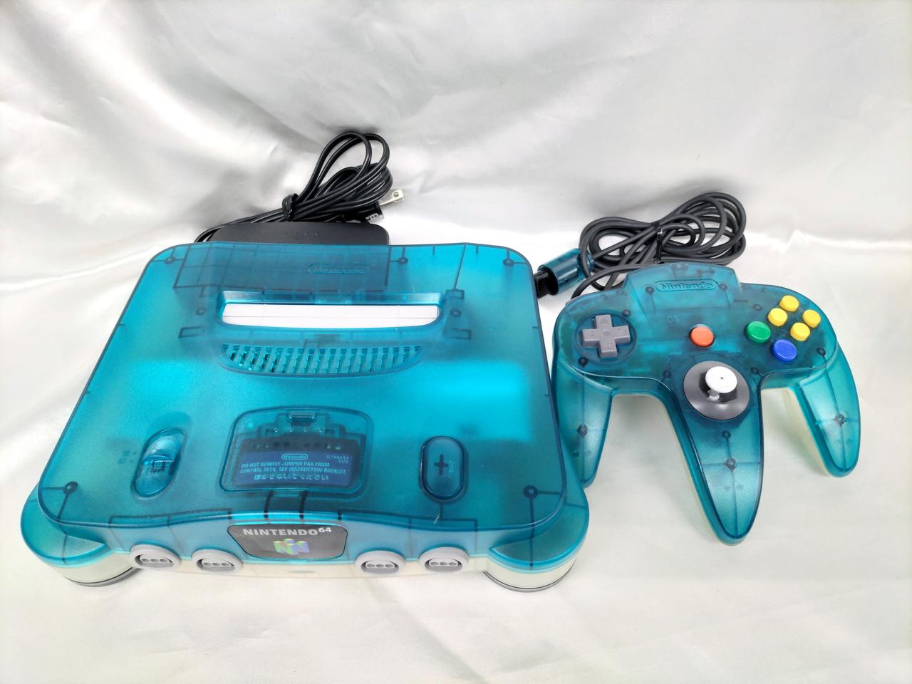 Nintendo 旧世代ゲーム機本体 NINTENDO 64 クリアブルー Nintendo
