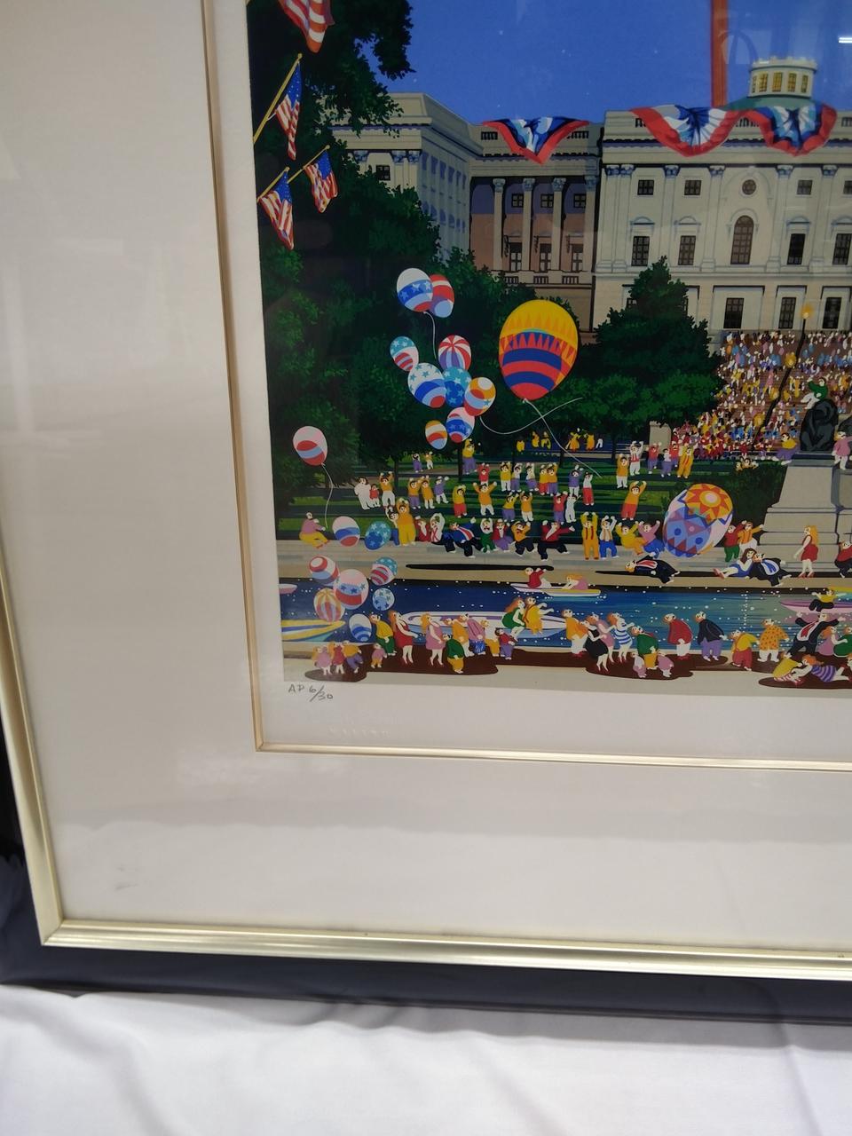 ヒロヤマガタ 山形博導 スノーファイアー アートポスター 額装 ヒロ