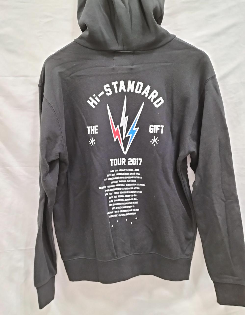 ハイスタ パーカー Ken Yokoyama Four ジップアップパーカー・XXL