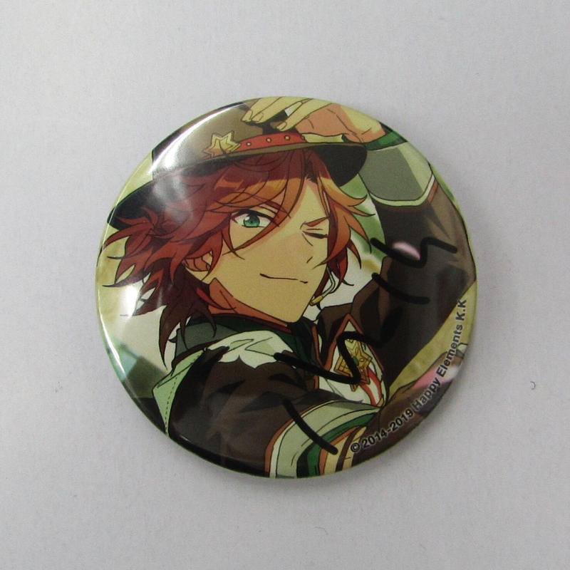 あんスタ 三毛縞斑 MaM ホワイトデーハート缶バッジ あんスタ 三毛縞