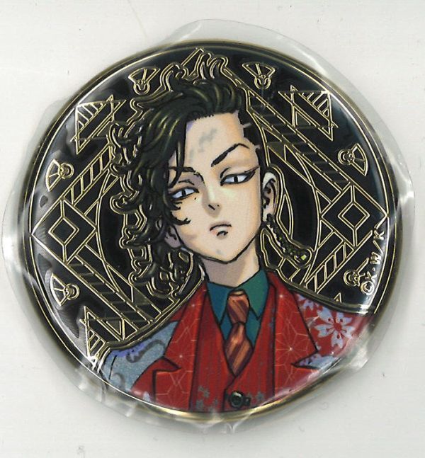 東京リベンジャーズ 原画展 アルティメタル缶バッジ 場地圭介 34個