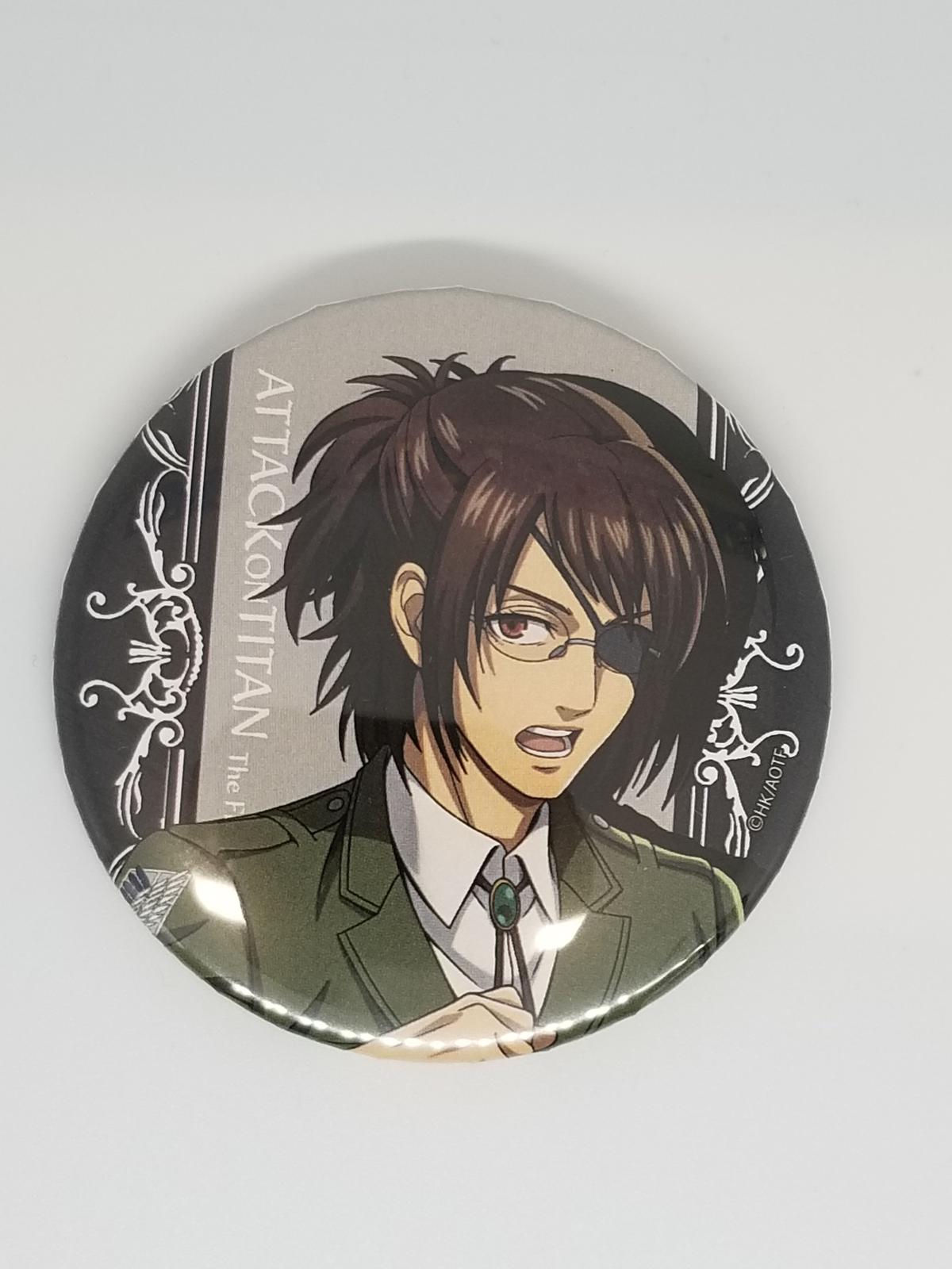 進撃の巨人 ハンジ・ゾエ 缶バッジ 20点セット 進撃の巨人 ハンジ・ゾエ 缶