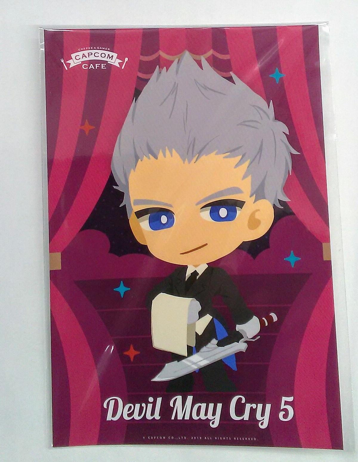 デビルメイクライ バージル ブロマイド風ポストカード 特典 カプコン