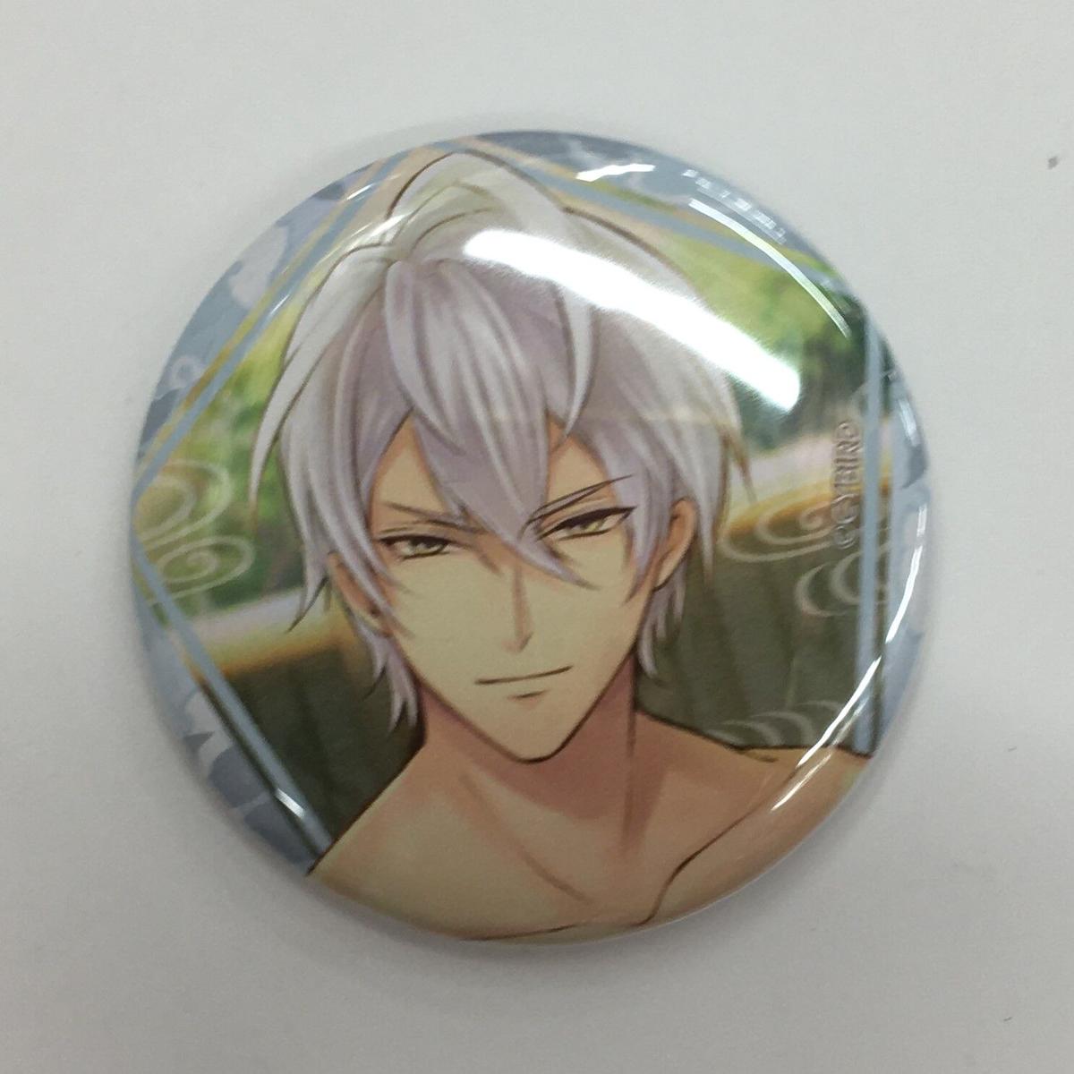 イケメン戦国 明智光秀 缶バッジ 箔押し 神推し 福知山コラボ 感謝祭