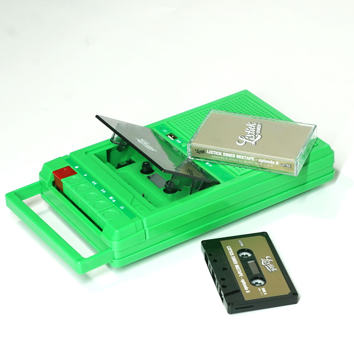 その他 LIXTICK PORTABLE CASSETTE PLAYER & MURO LIXTICK PORTABLE