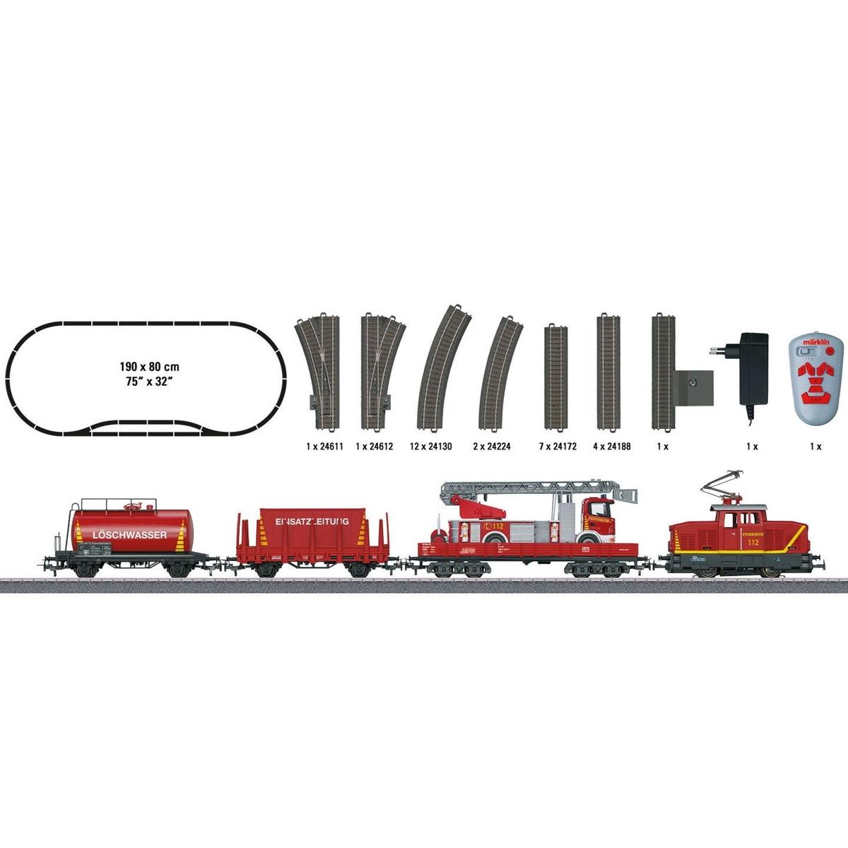 メルクリン HOスターター&線路セット&ディーゼル3078 （ESSO付き