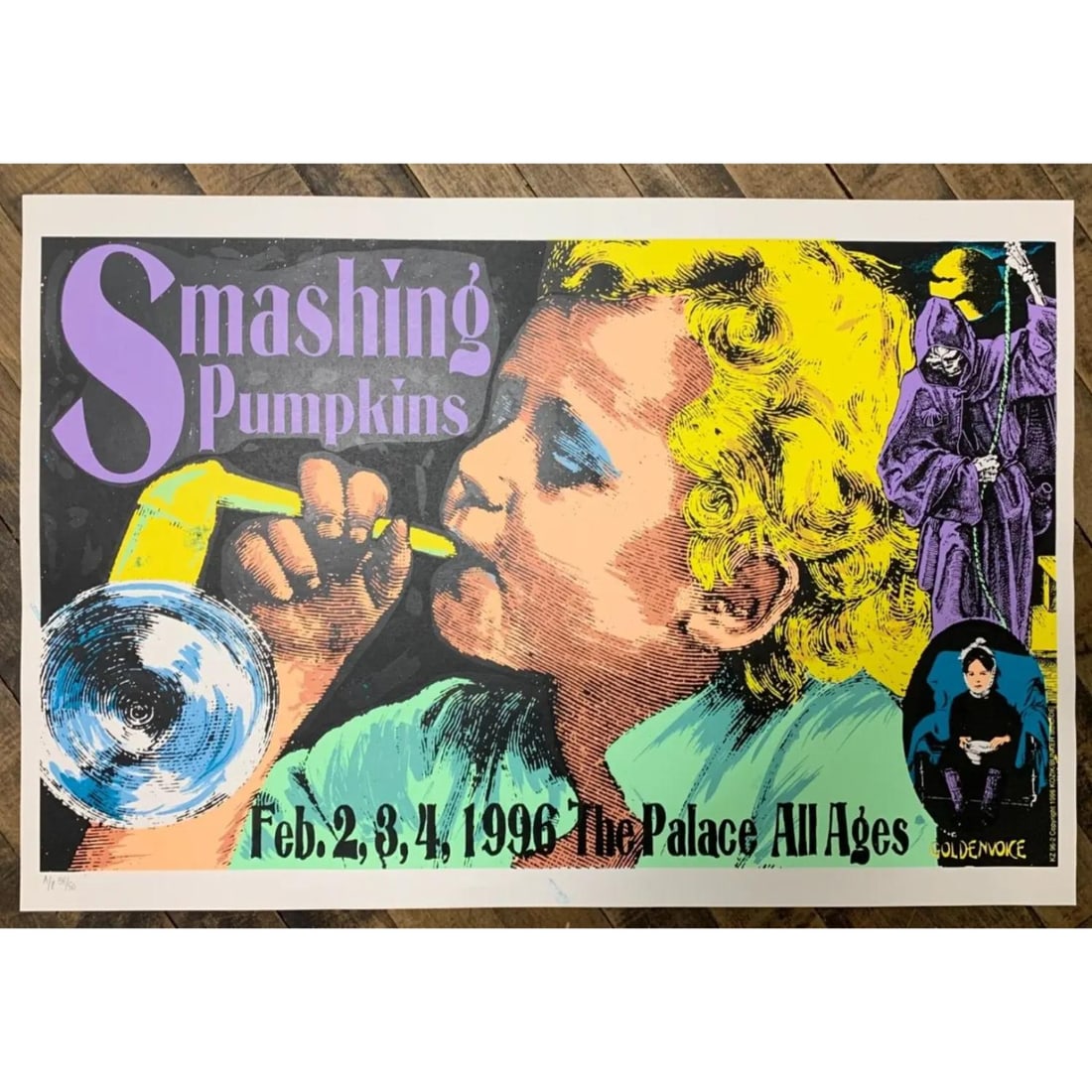 KOZIK ポスター スマッシングパンプキンズ smashingpumpkins MINT 1996