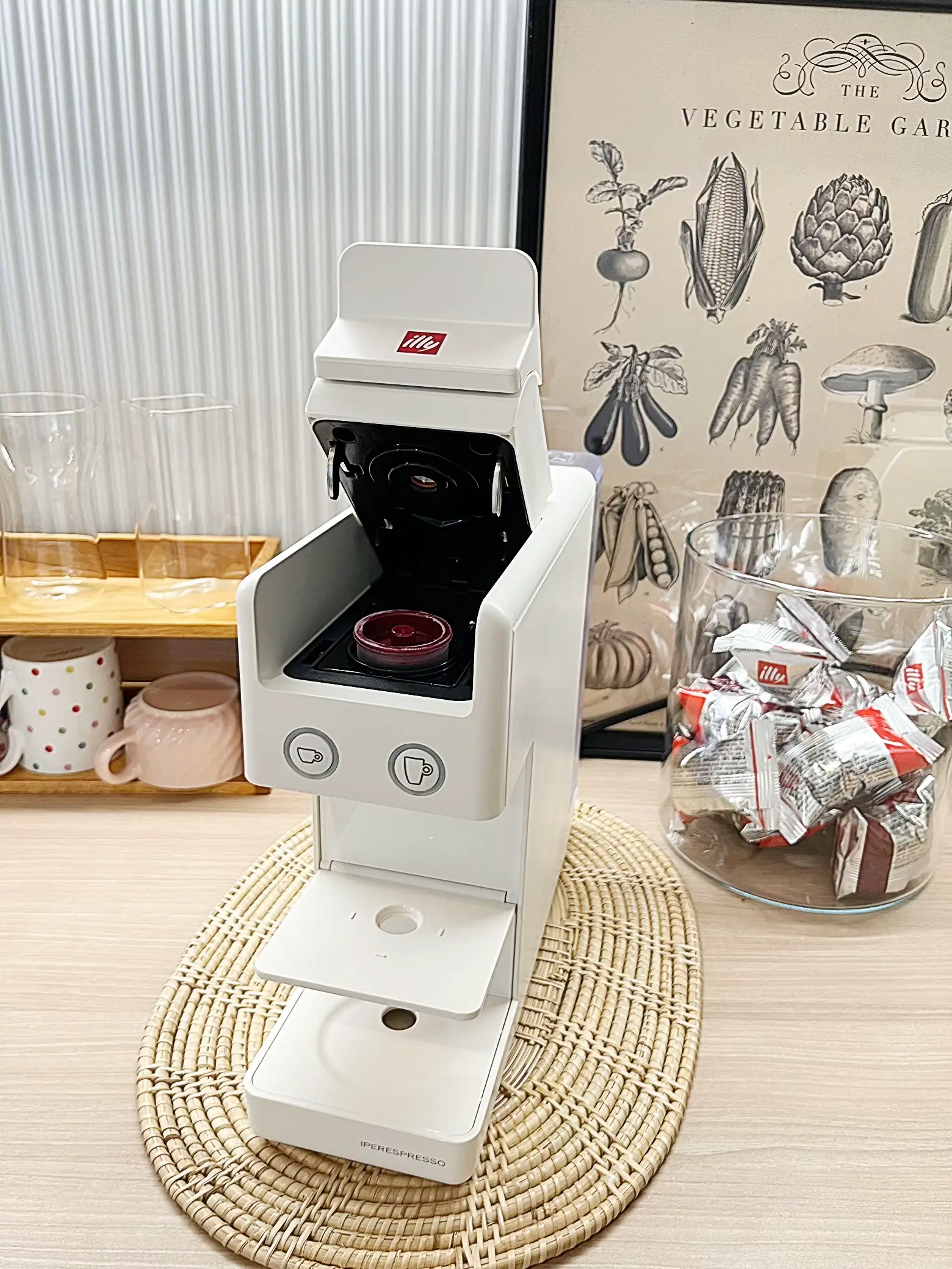 illy エスプレッソマシン ホワイト コーヒーメーカー illy