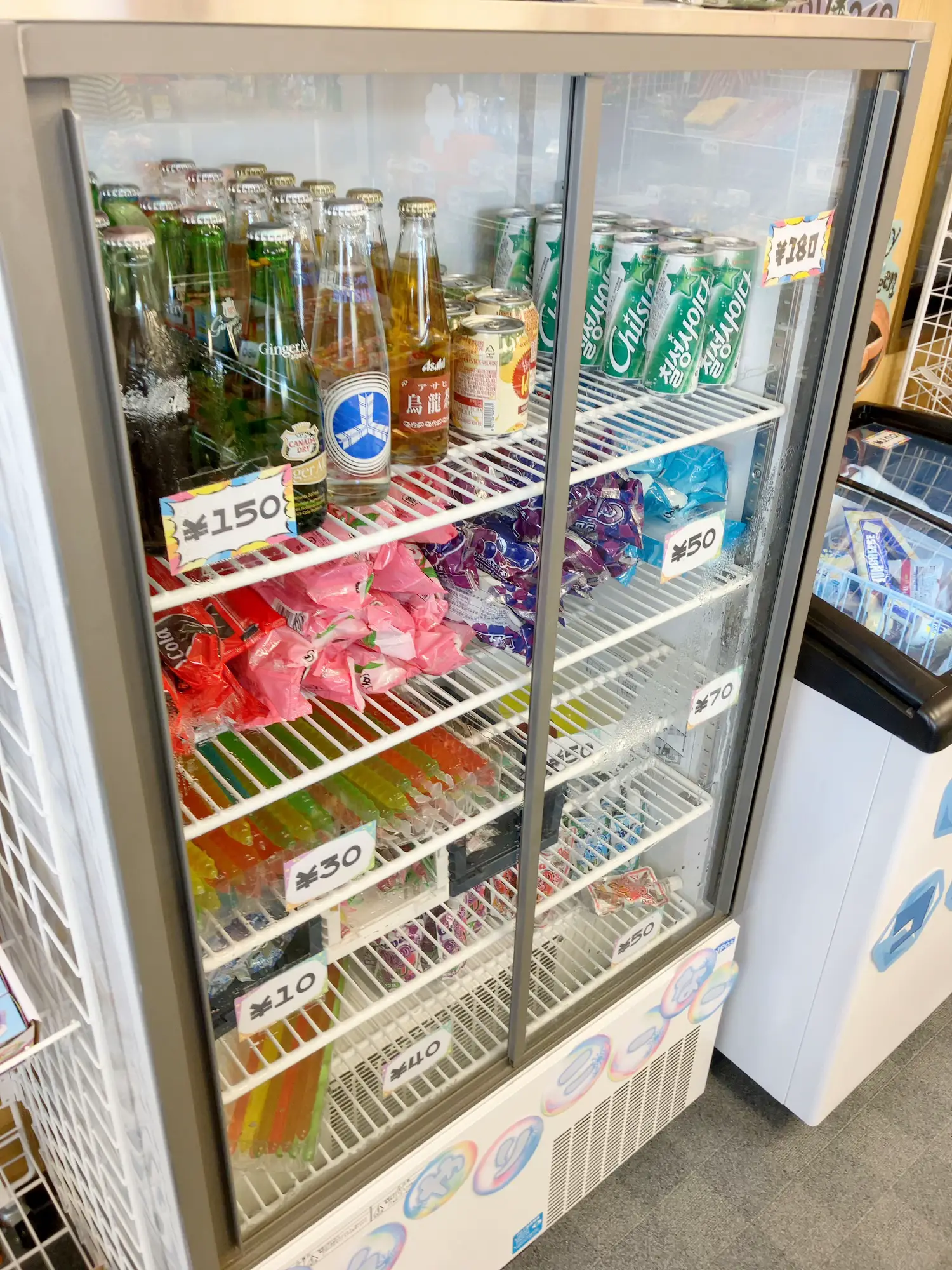 レトロ 冷蔵庫 駄菓子屋