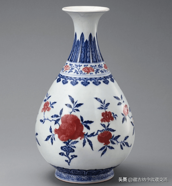 中国 大清康熙年製銘 青華釉裏紅蓮紋皿 送料込み0805 中国 大清康熙年