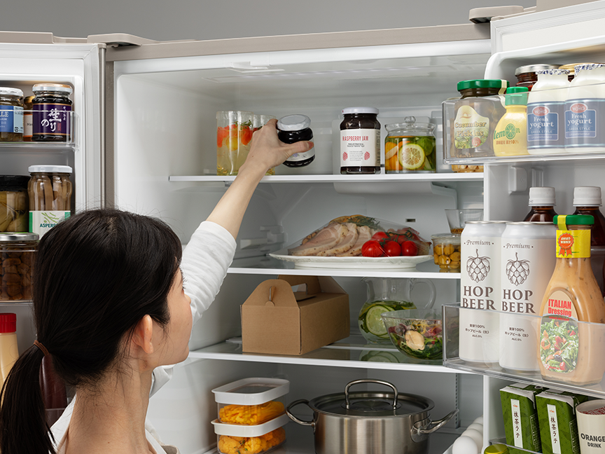 316 送料設置無料 Panasonic 自動製氷機能付き大型冷蔵庫 406L 446