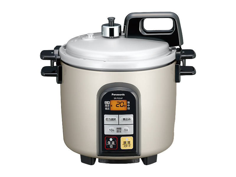 概要 電気圧力なべ（マイコンタイプ） SR-P32AP | 自動調理鍋・電気