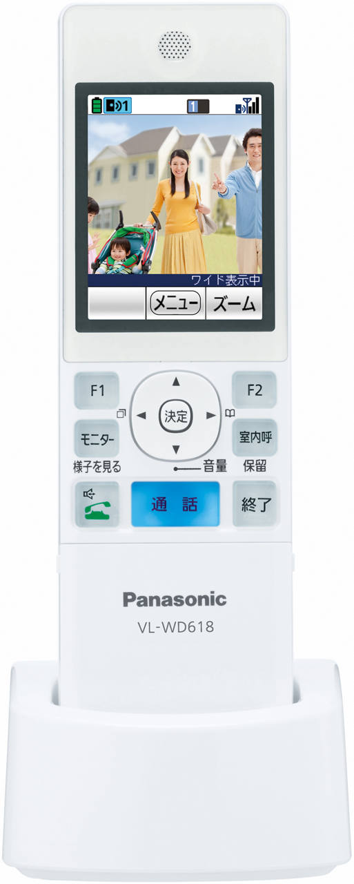 購入 ワイヤレスモニター子機 VL-WD618 | 消耗品・別売品 | Panasonic