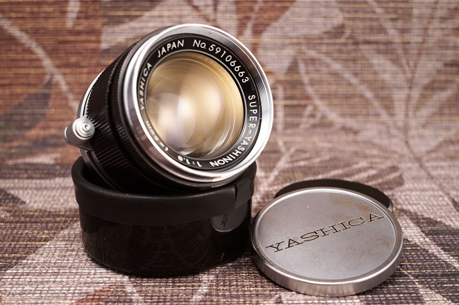 ヤシカ Yashica Yashikor 50mm F/2.8 L39 標準レンズ l4296