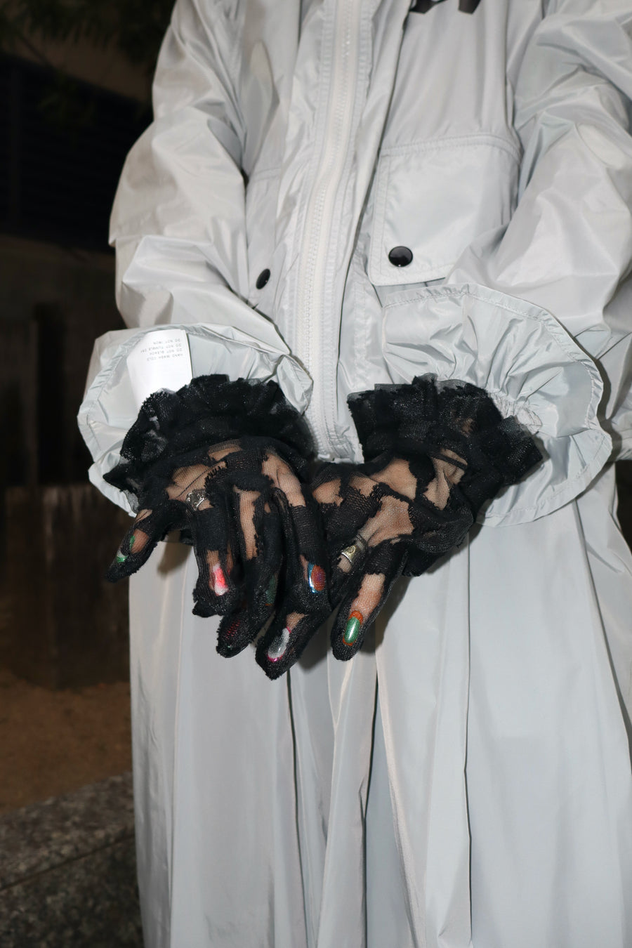 MASU(エムエーエスユー)のANGEL LACE GLOVE BLACKの通販｜PALETTE art